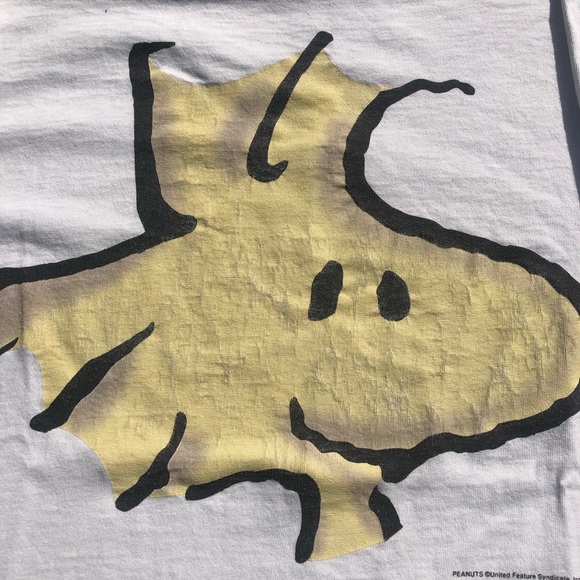 Vintage Peanuts Woodstock short sleeve shirt - Picture 3 of 13